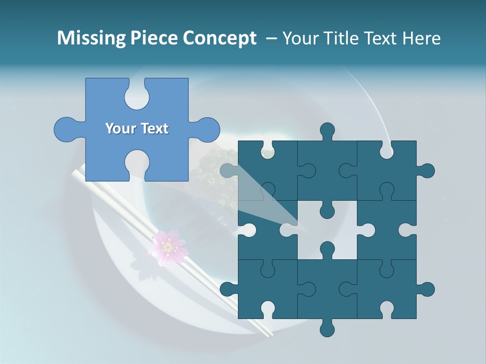 Plate Ocean Tourism PowerPoint Template