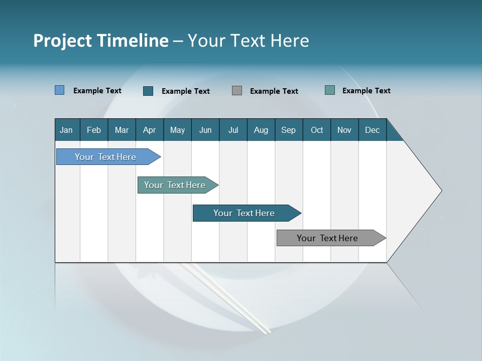 Plate Ocean Tourism PowerPoint Template