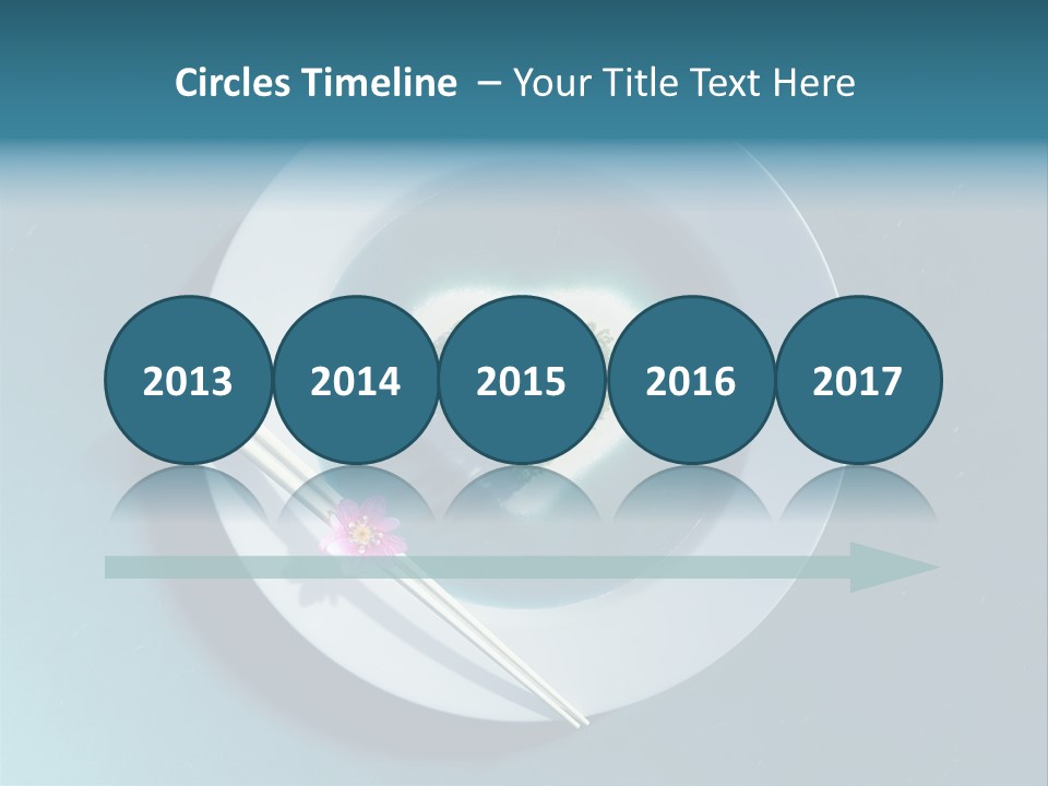 Plate Ocean Tourism PowerPoint Template