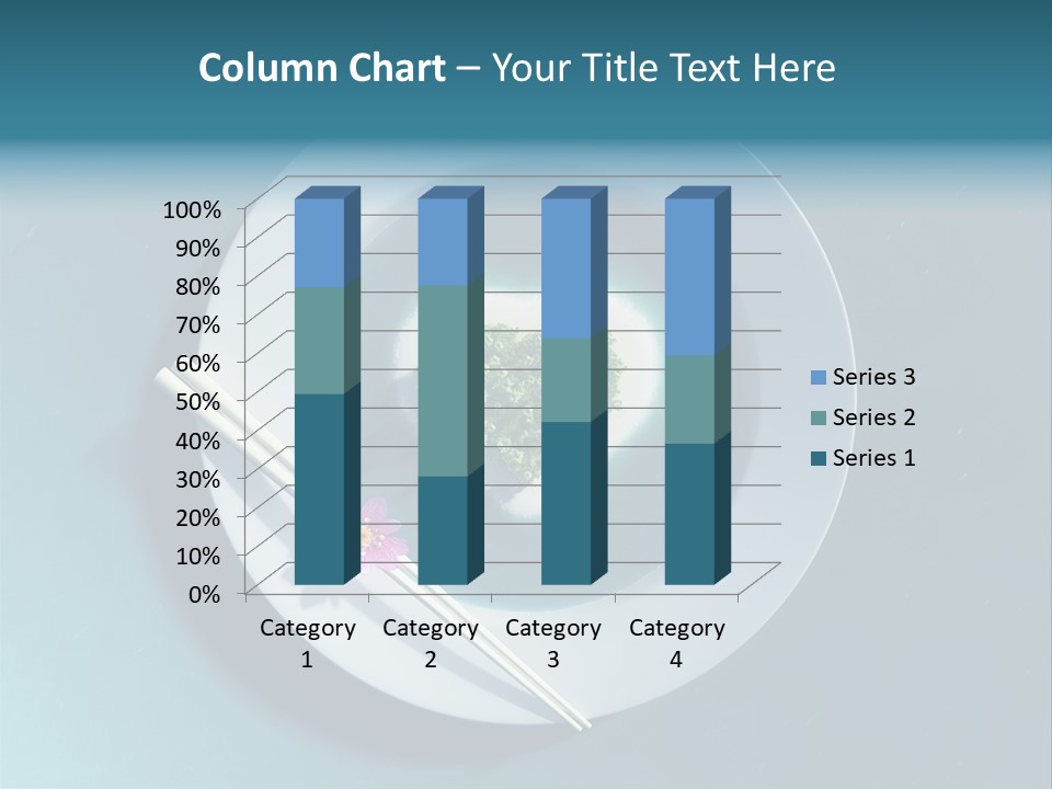 Plate Ocean Tourism PowerPoint Template