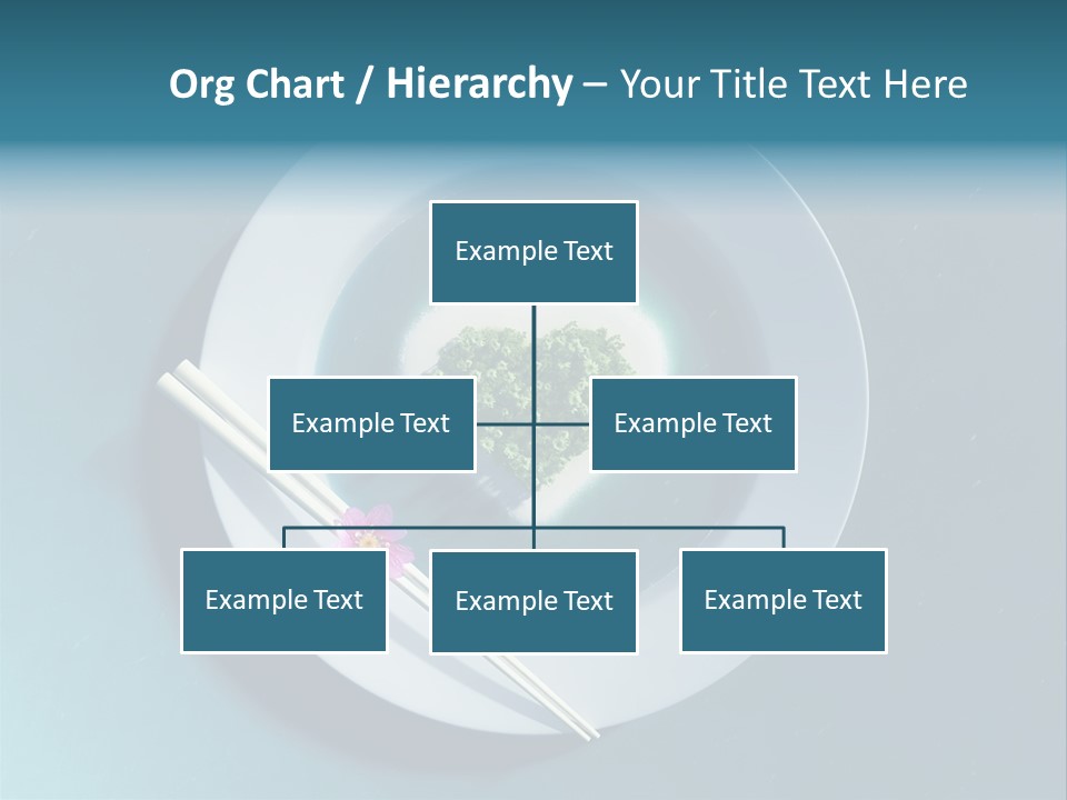 Plate Ocean Tourism PowerPoint Template