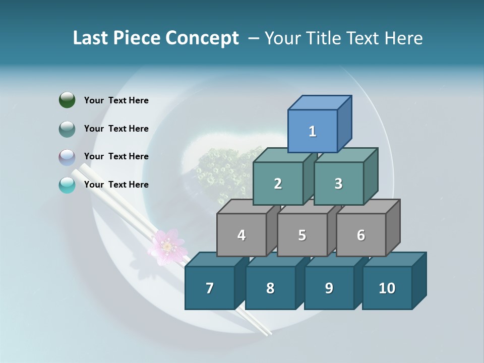 Plate Ocean Tourism PowerPoint Template