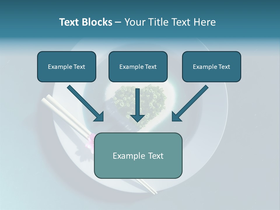 Plate Ocean Tourism PowerPoint Template