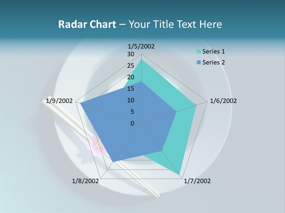 Plate Ocean Tourism PowerPoint Template