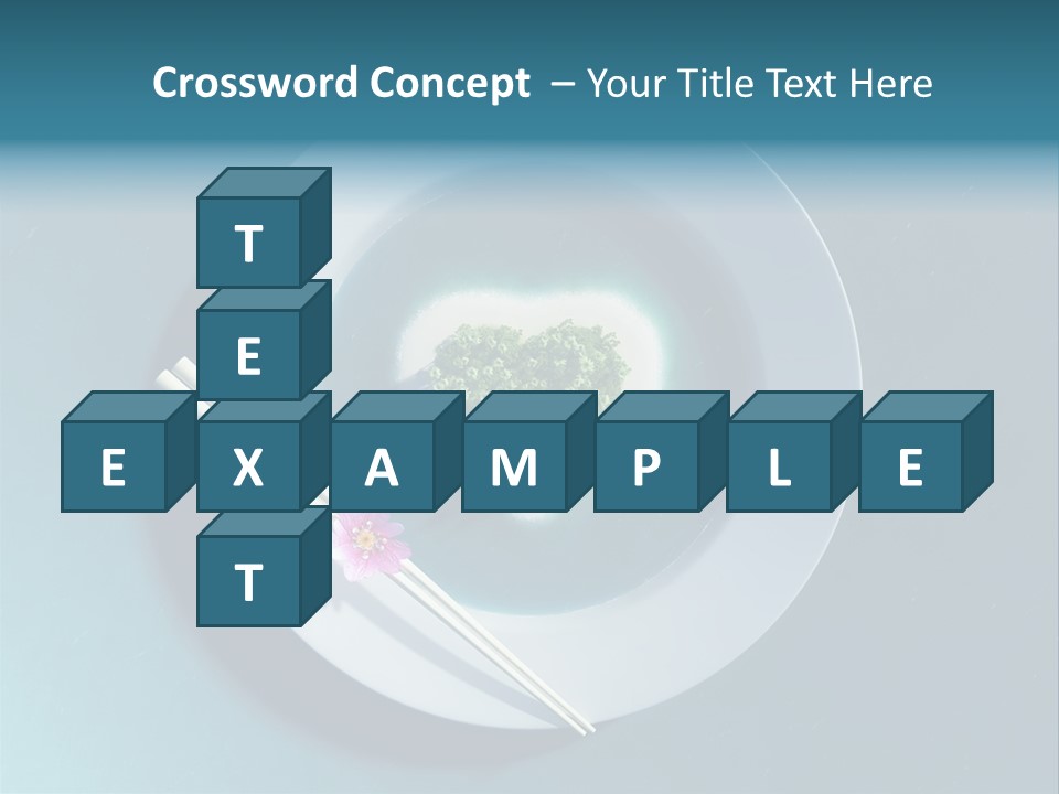 Plate Ocean Tourism PowerPoint Template