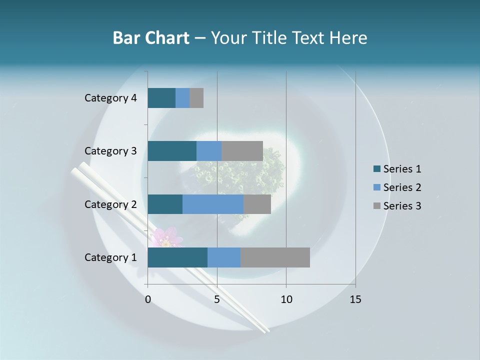 Plate Ocean Tourism PowerPoint Template