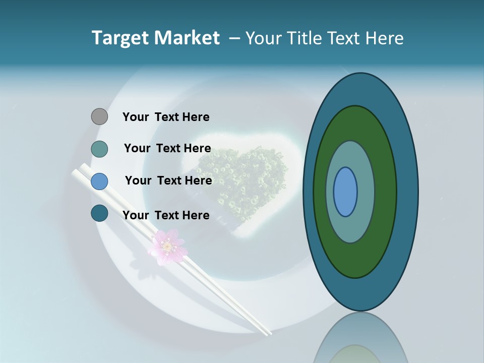 Plate Ocean Tourism PowerPoint Template