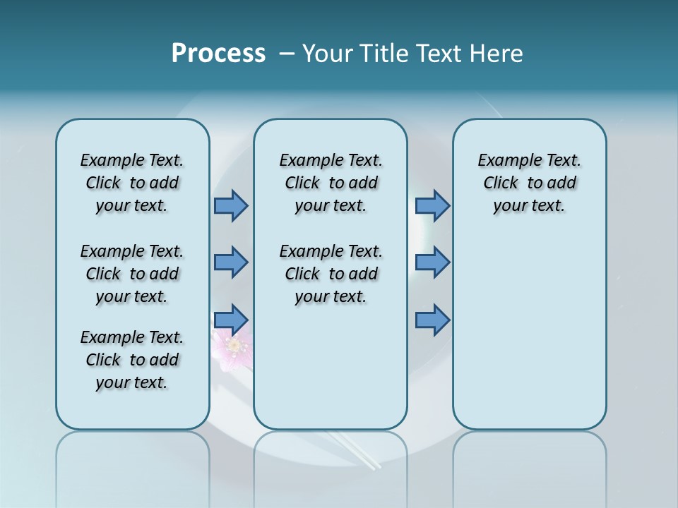 Plate Ocean Tourism PowerPoint Template
