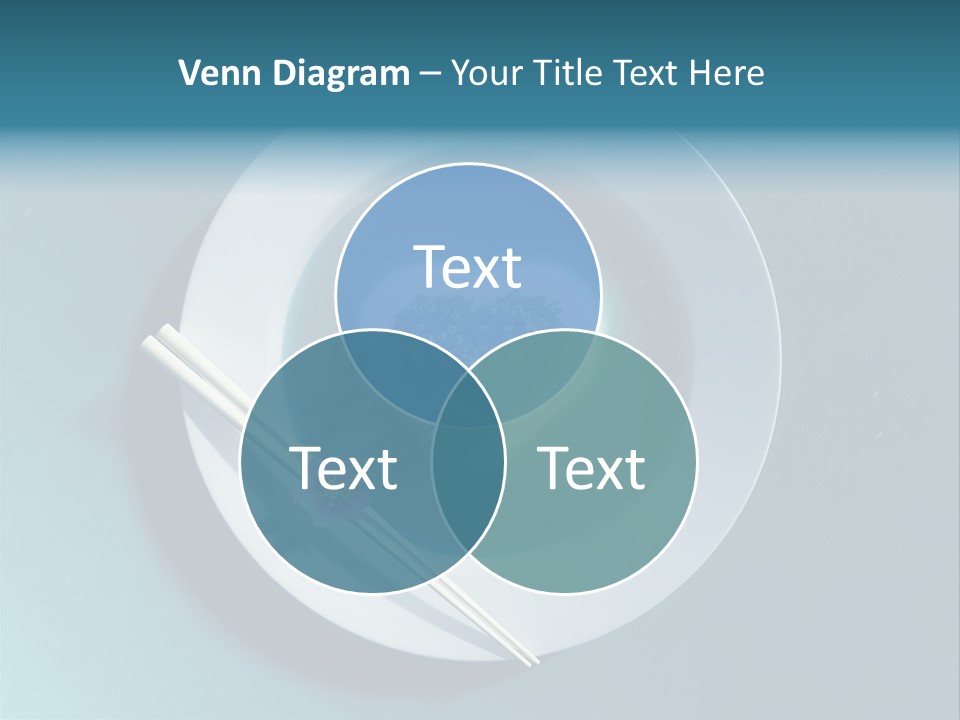 Plate Ocean Tourism PowerPoint Template