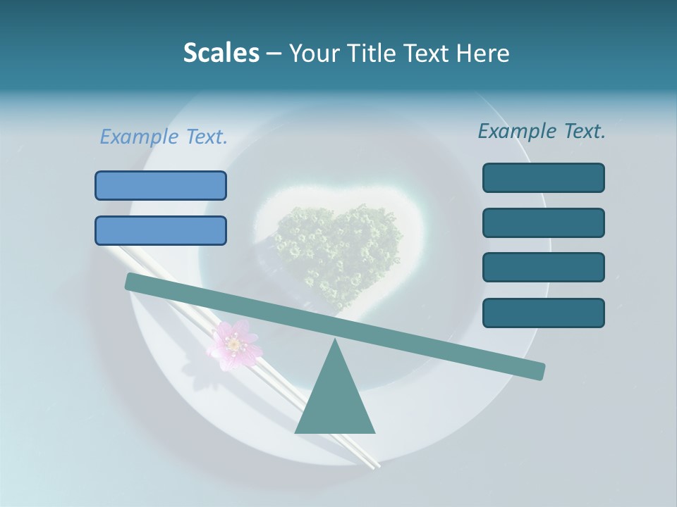 Plate Ocean Tourism PowerPoint Template