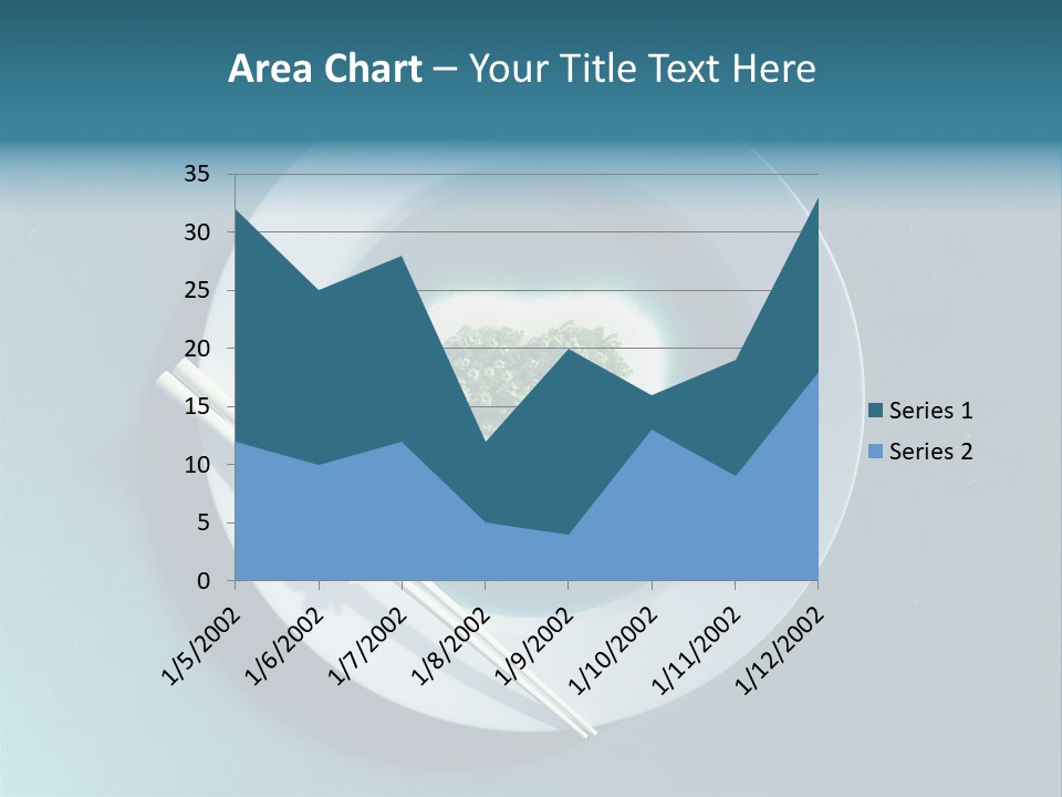Plate Ocean Tourism PowerPoint Template