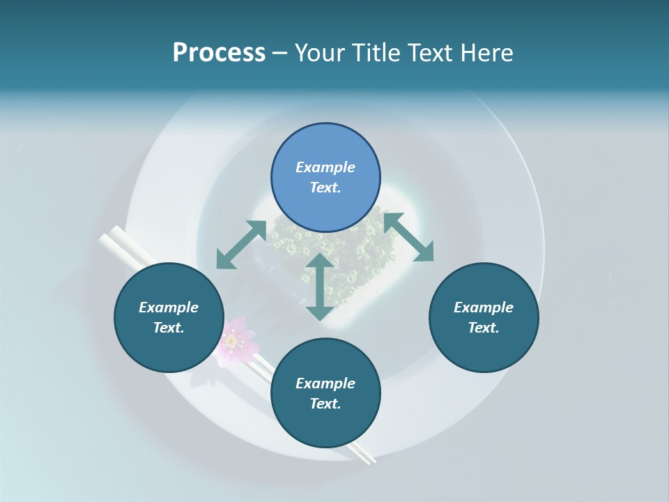 Plate Ocean Tourism PowerPoint Template