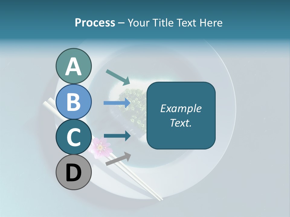 Plate Ocean Tourism PowerPoint Template