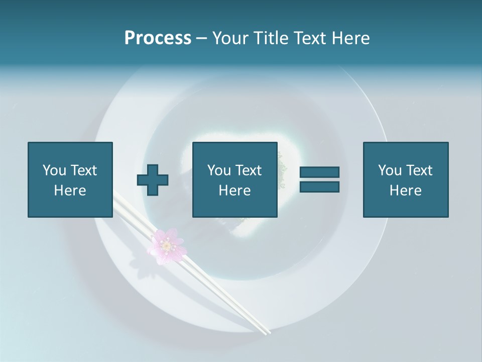 Plate Ocean Tourism PowerPoint Template