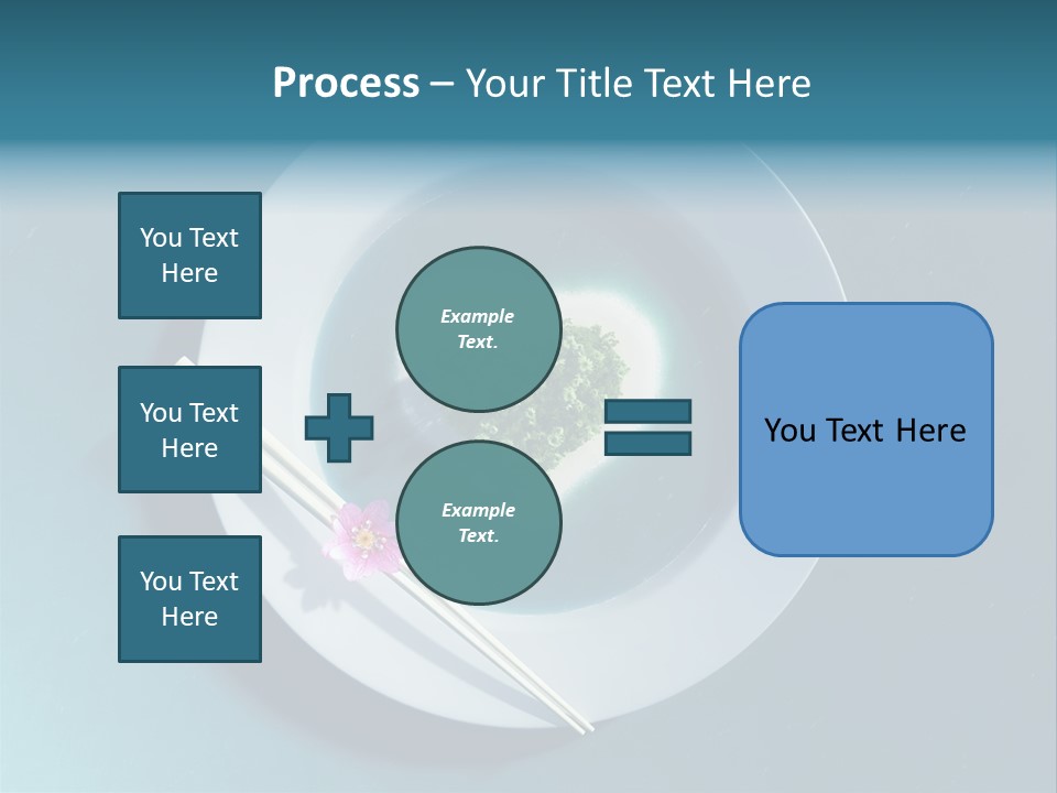 Plate Ocean Tourism PowerPoint Template