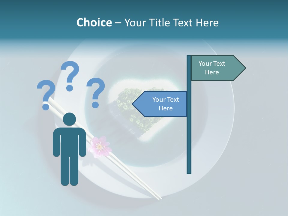 Plate Ocean Tourism PowerPoint Template