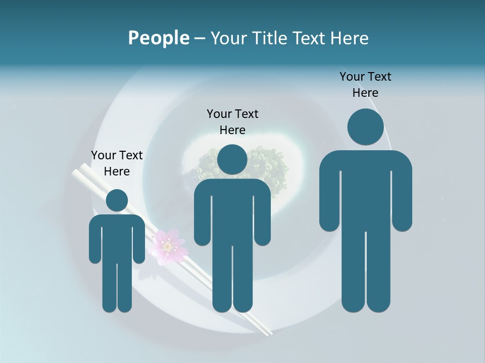 Plate Ocean Tourism PowerPoint Template