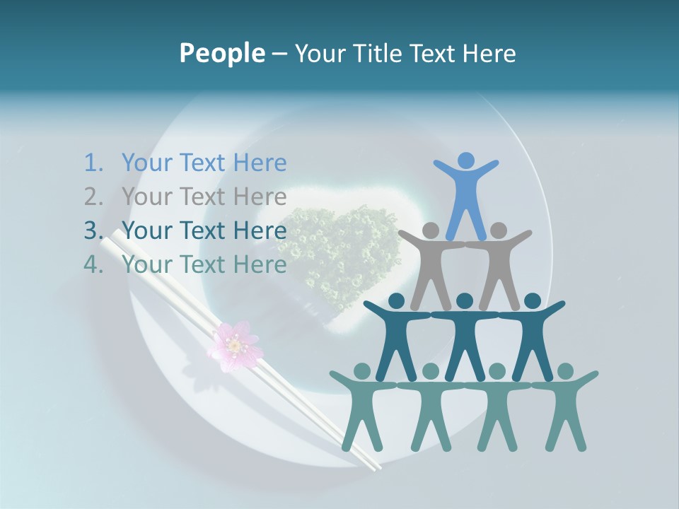 Plate Ocean Tourism PowerPoint Template