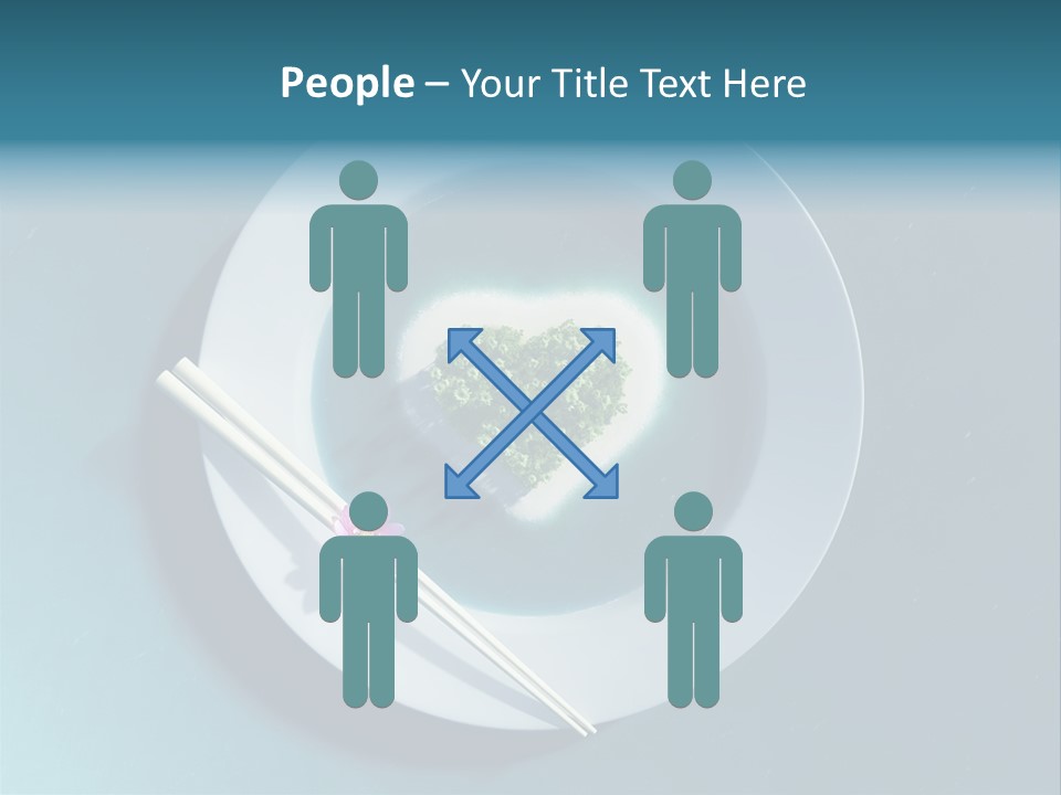 Plate Ocean Tourism PowerPoint Template