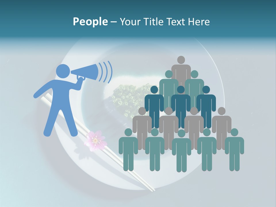 Plate Ocean Tourism PowerPoint Template