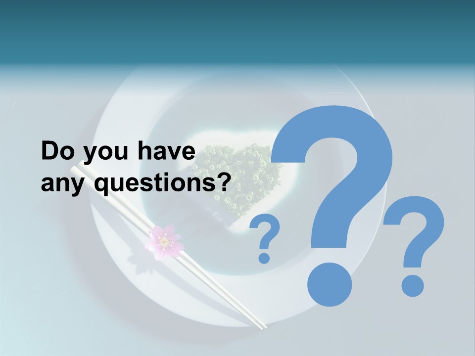 Plate Ocean Tourism PowerPoint Template