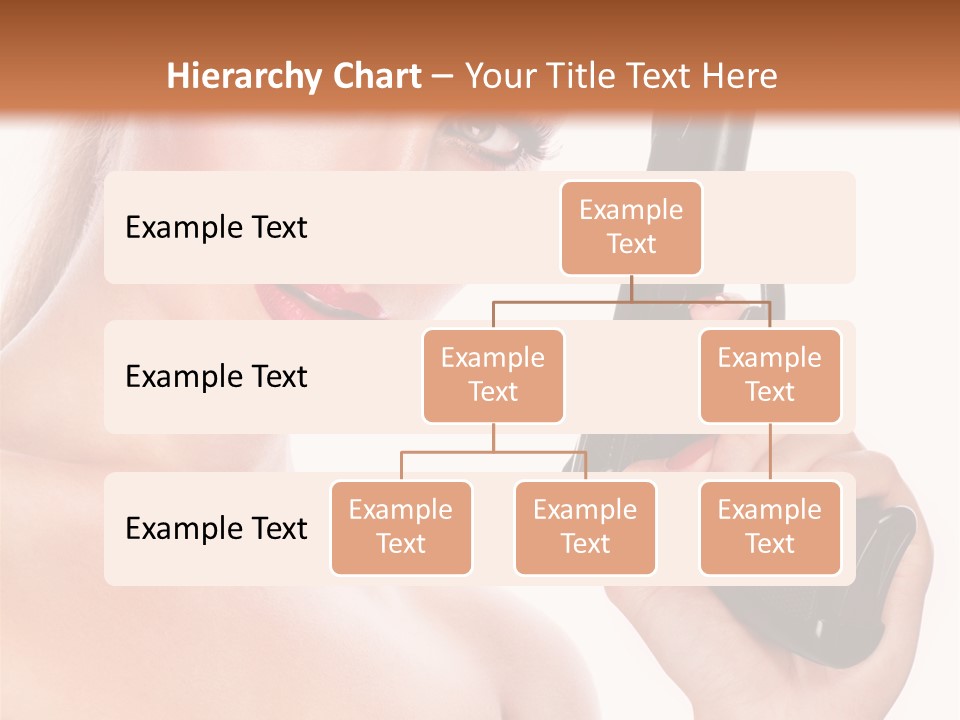 Model Fashion Pose PowerPoint Template
