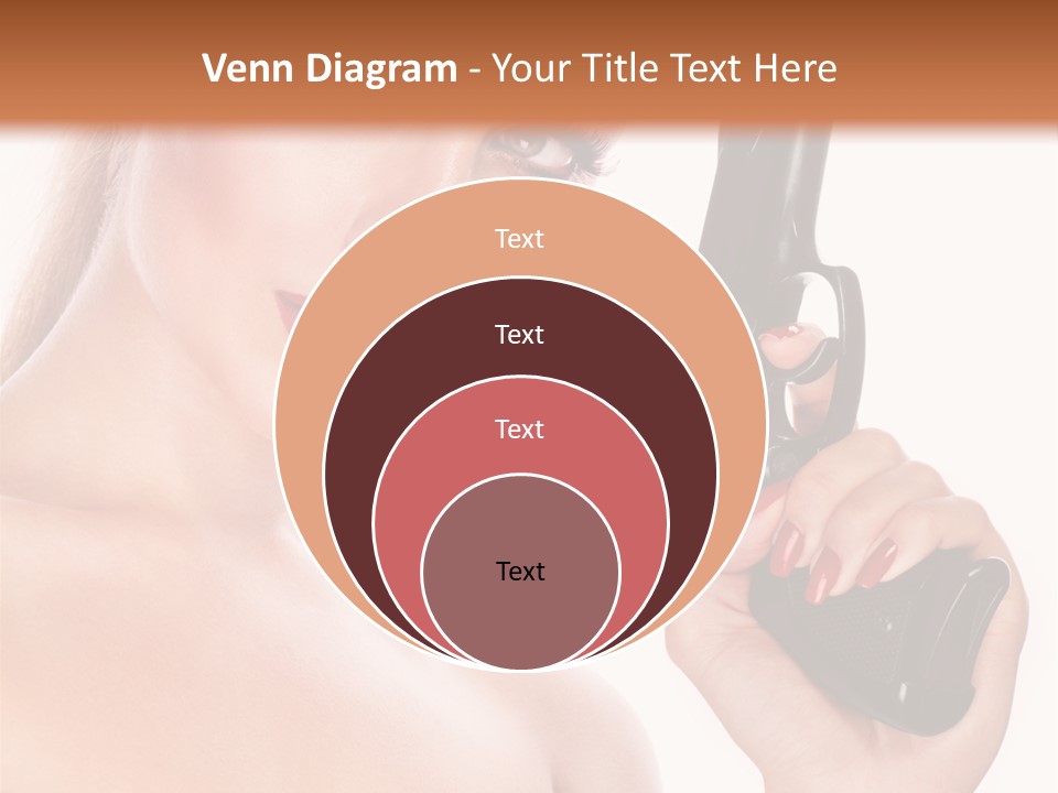 Model Fashion Pose PowerPoint Template