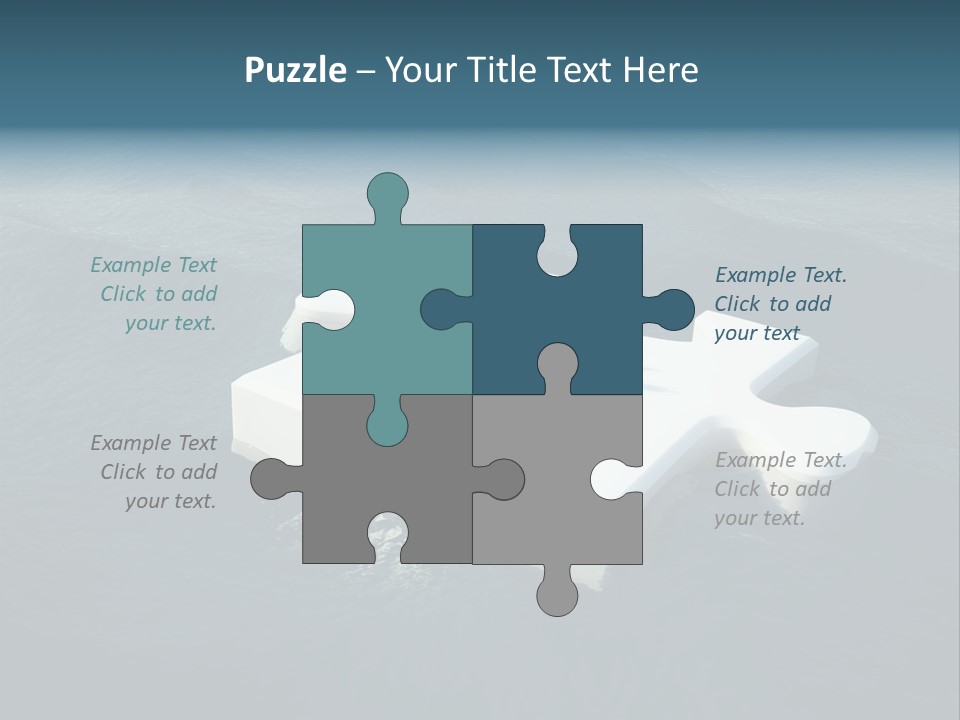 Piece Conceptual Creativity PowerPoint Template