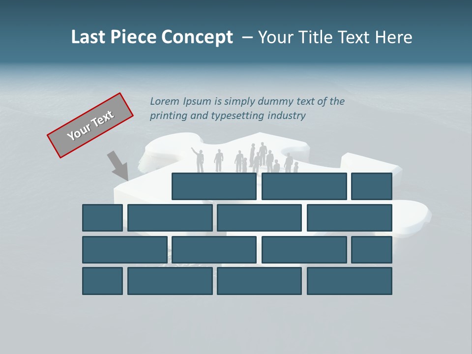 Piece Conceptual Creativity PowerPoint Template