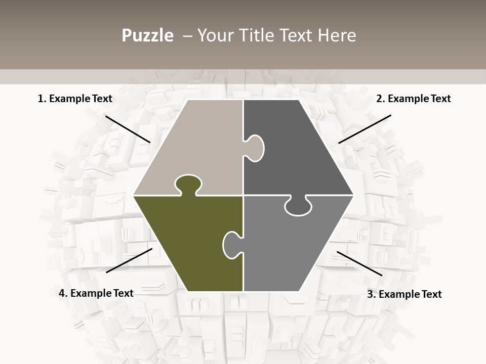 Decoration Illustration Architecture PowerPoint Template