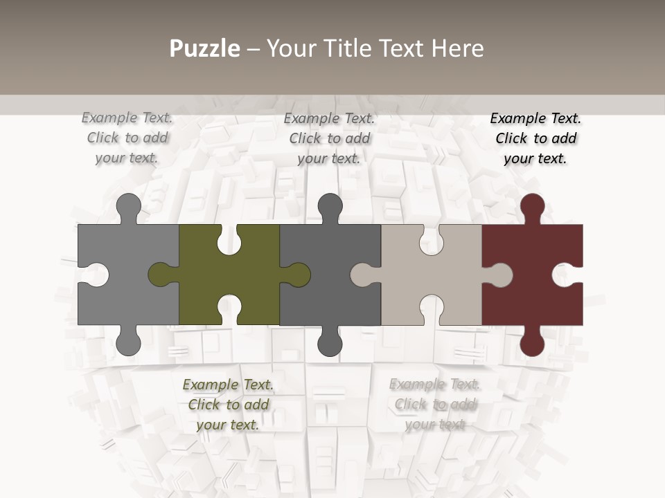 Decoration Illustration Architecture PowerPoint Template