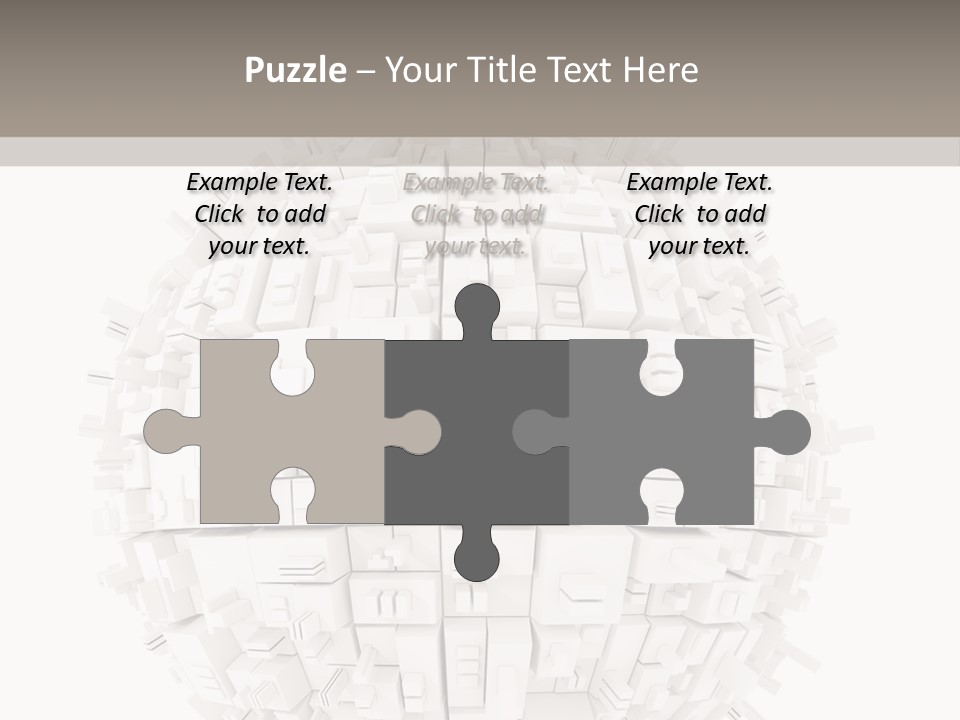 Decoration Illustration Architecture PowerPoint Template