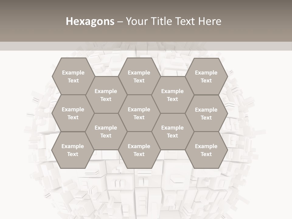 Decoration Illustration Architecture PowerPoint Template