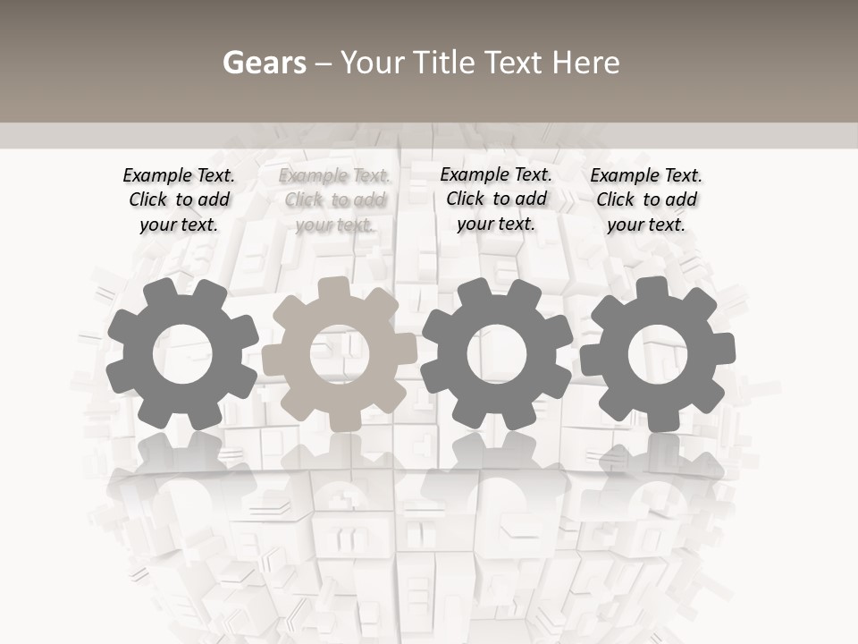 Decoration Illustration Architecture PowerPoint Template