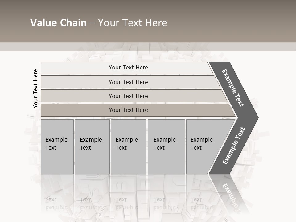 Decoration Illustration Architecture PowerPoint Template