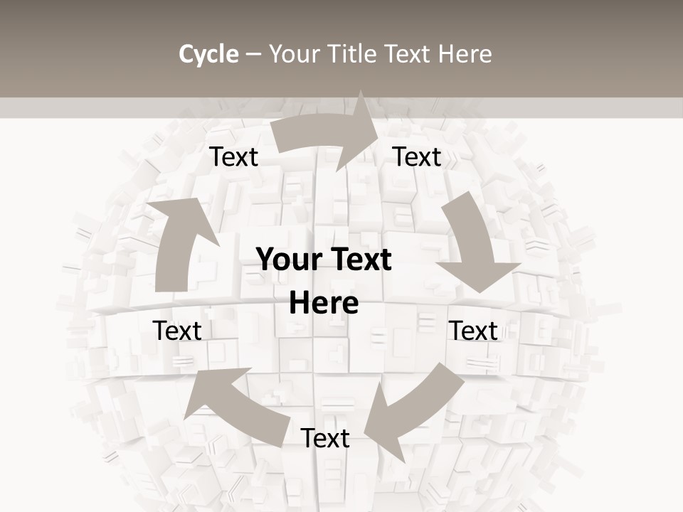Decoration Illustration Architecture PowerPoint Template