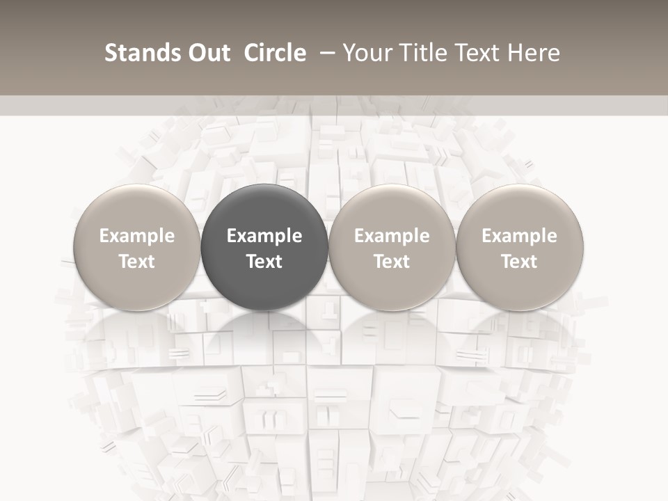 Decoration Illustration Architecture PowerPoint Template