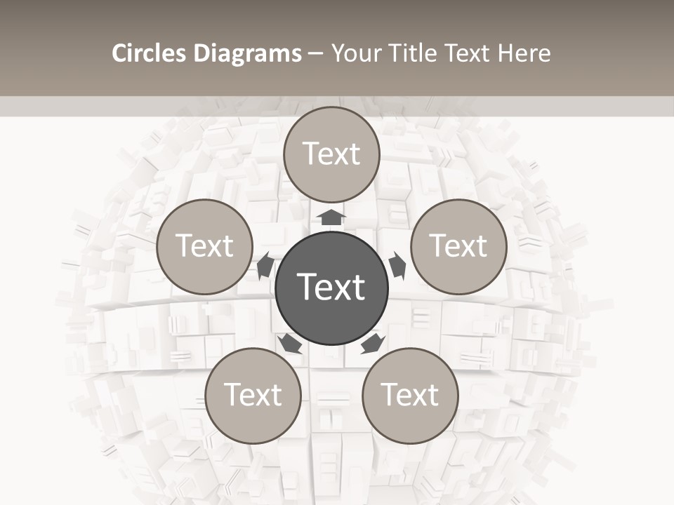 Decoration Illustration Architecture PowerPoint Template