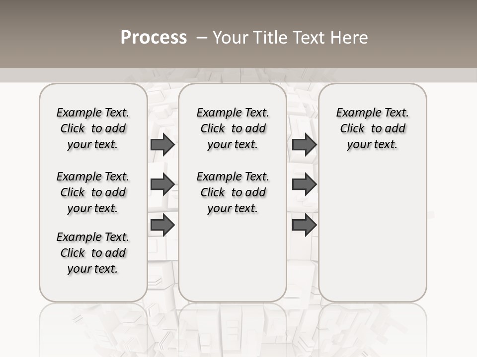 Decoration Illustration Architecture PowerPoint Template