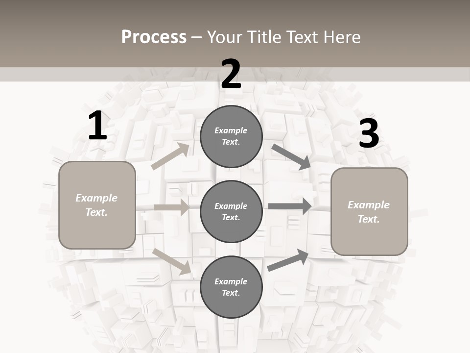 Decoration Illustration Architecture PowerPoint Template