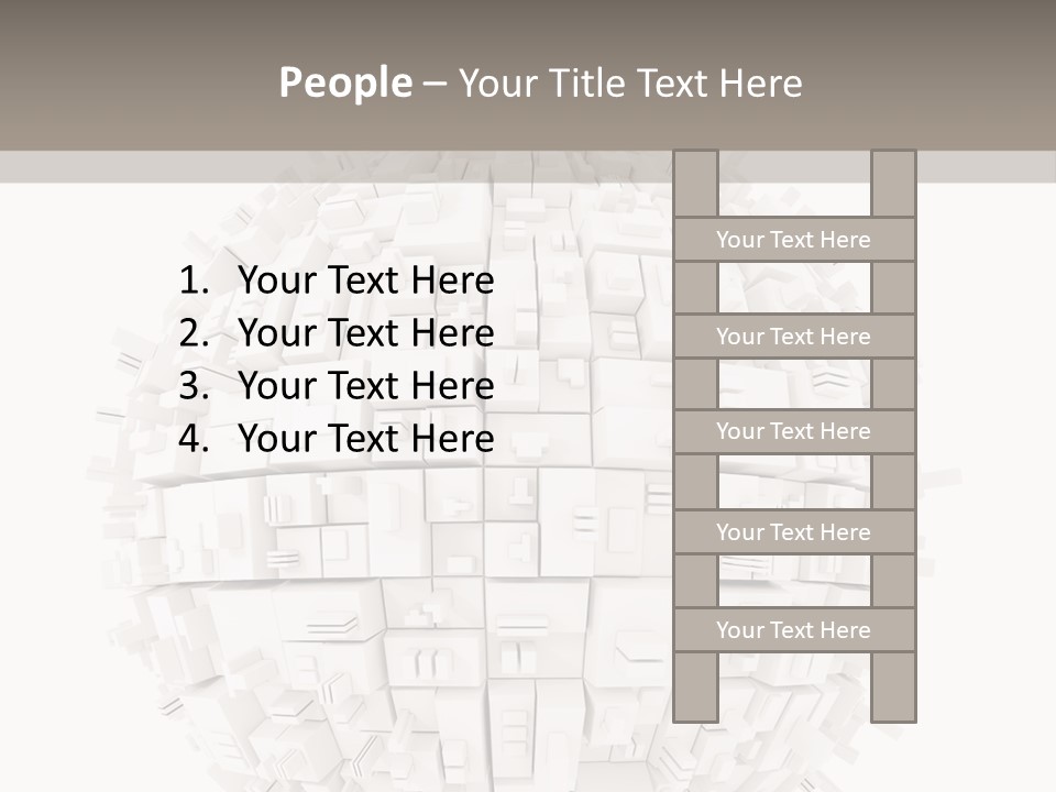 Decoration Illustration Architecture PowerPoint Template