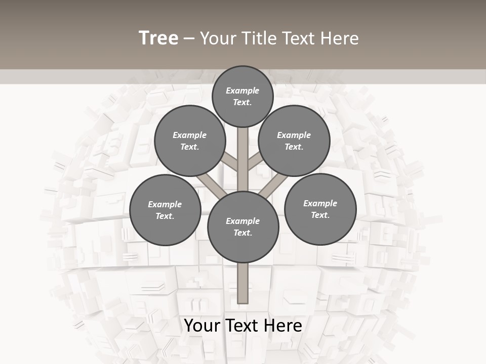 Decoration Illustration Architecture PowerPoint Template