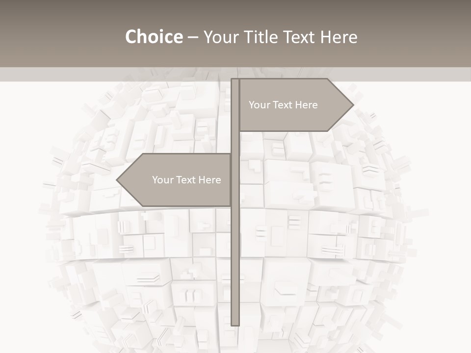 Decoration Illustration Architecture PowerPoint Template