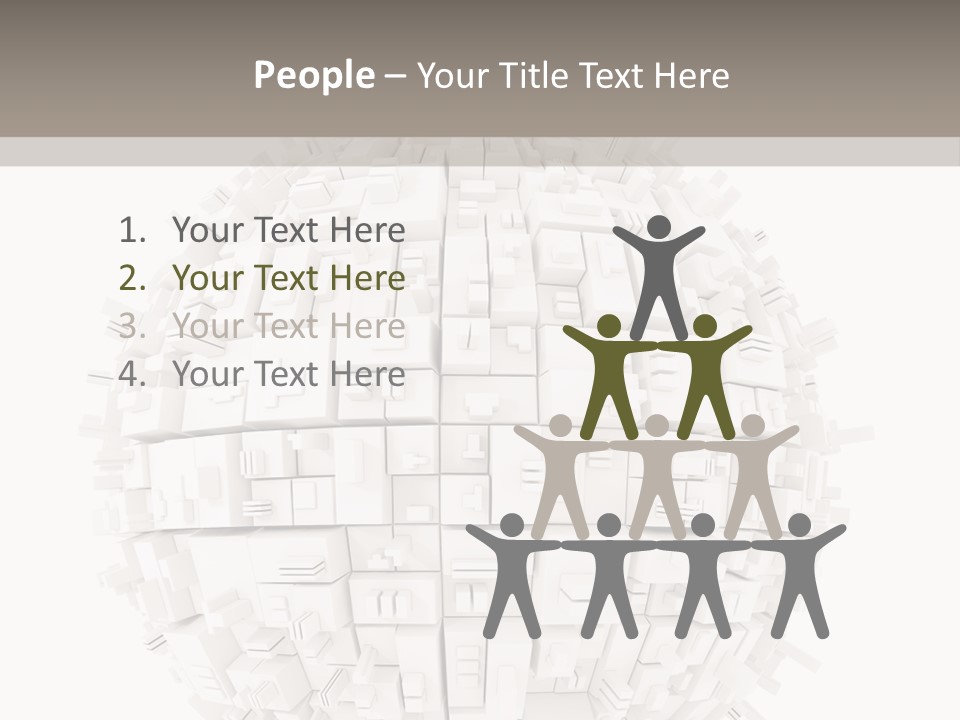 Decoration Illustration Architecture PowerPoint Template