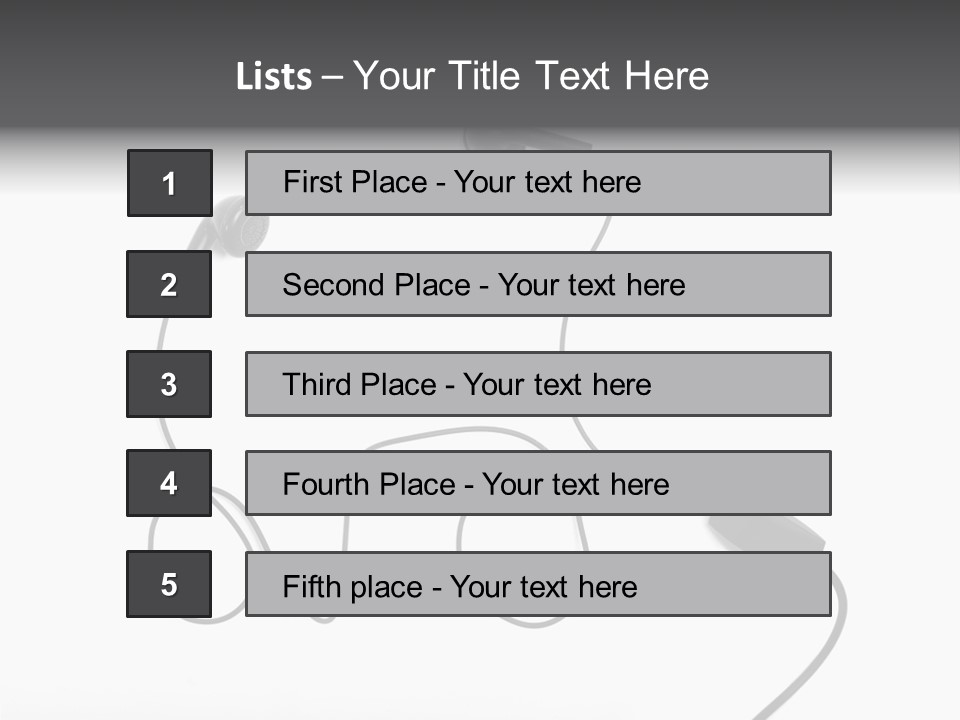 Stereo Mobility Studio PowerPoint Template