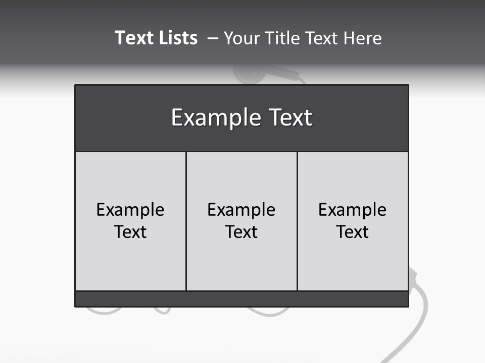 Stereo Mobility Studio PowerPoint Template
