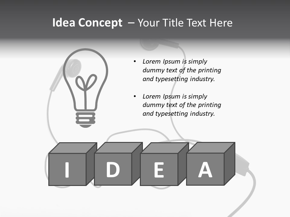 Stereo Mobility Studio PowerPoint Template