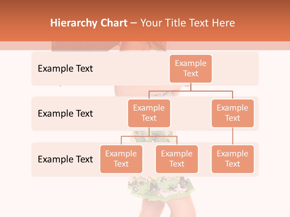 Protection Beautiful Woman PowerPoint Template