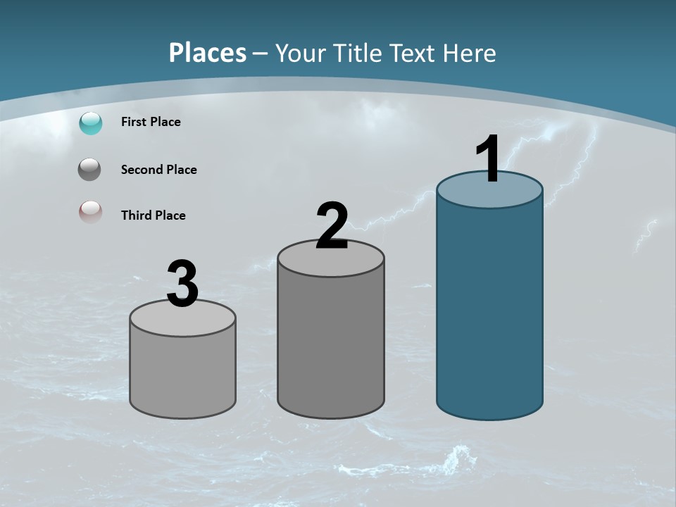 Cumulus Threat Water PowerPoint Template