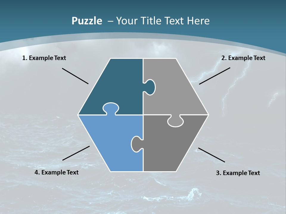 Cumulus Threat Water PowerPoint Template
